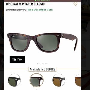 Ray-Ban Wayfarer Sunglasses!